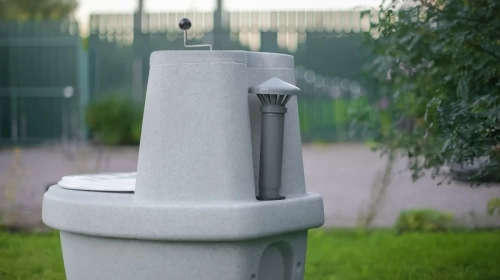 Туалет торфяной Rostok черный