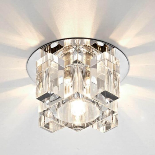 Встраиваемый светильник Ambrella light Desing D1037 CL/CL/CH