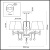 Подвесная люстра Lumion Neoclassi Leah 4469/5C Подвесная люстра Lumion Neoclassi Leah 4469/5C