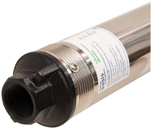 Насос для скважины Oasis SN 60/60 900 Вт глубинный насос скважинный, погружной, центробежный, расход 60 л/мин, напор 60 м, размеры 78*985 мм