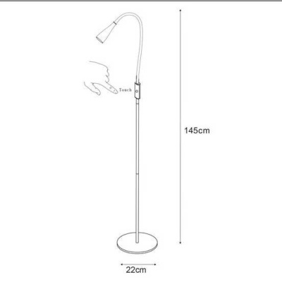Торшер Lucide Zozy 18756/03/30