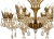Подвесная люстра iLamp Asia 61078-8+4 BR