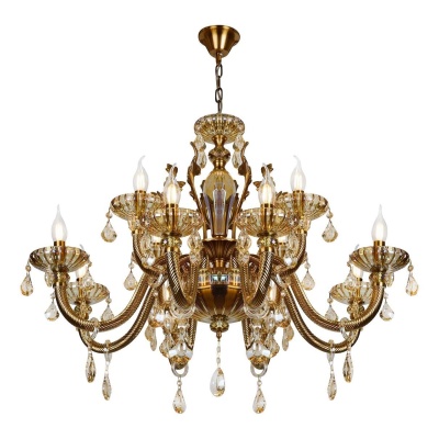 Подвесная люстра iLamp Asia 81069-8+4 BR