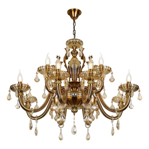 Подвесная люстра iLamp Asia 81069-8+4 BR