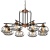 Подвесная люстра Rivoli Gekuba 5064-208 Б0047373 Подвесная люстра Rivoli Gekuba 5064-208 Б0047373