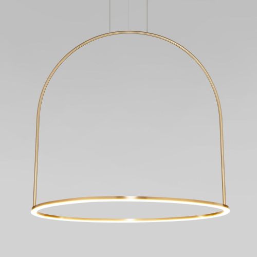 Подвесной светодиодный светильник Eurosvet Over 90323/1 латунь