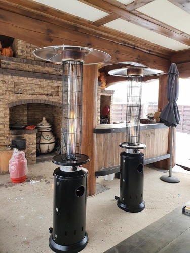 Уличный газовый обогреватель WWT 13D Black