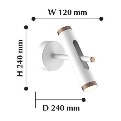 Светодиодный спот Favourite Duplex 2325-2W