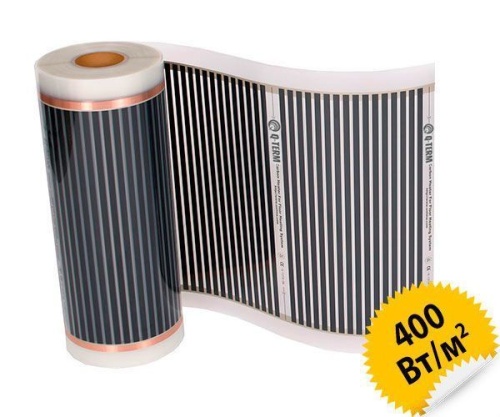 Инфракрасный пленочный теплый пол Q-TERM 400 Вт/кв.м.