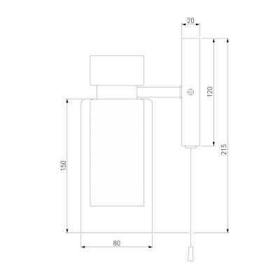 Бра Eurosvet Amado 70115/1 белый