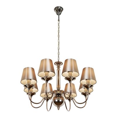 Подвесная люстра iLamp Rolling P2406-8 Nickel