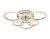 Потолочная светодиодная люстра Ambrella light Original FA414 Потолочная светодиодная люстра Ambrella light Original FA414