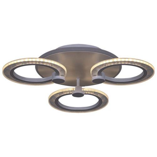 Потолочная светодиодная люстра Reluce 20309-0.3-3+1 WT 57W