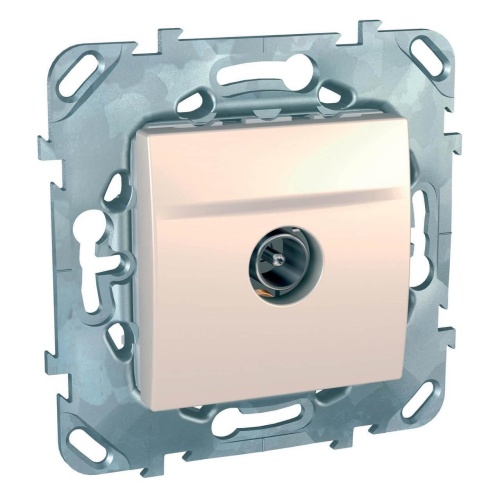 Розетка TV проходная Schneider Electric Unica MGU5.463.25ZD