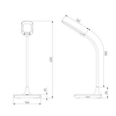 Настольная лампа Elektrostandard 80419/1 белый 4690389142260