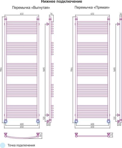 Сунержа Богема 1800х600