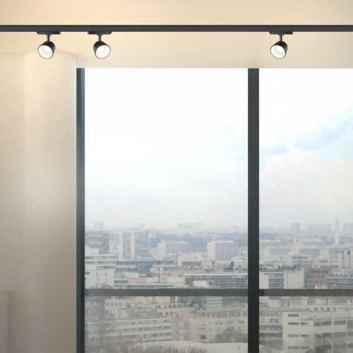 Трековый однофазный светодиодный светильник Novotech Port Knof 358726