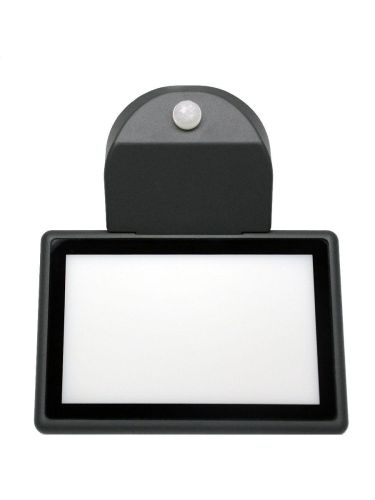 Уличный настенный светодиодный светильник Elvan PJ-1516/1-18W-WW-Gr