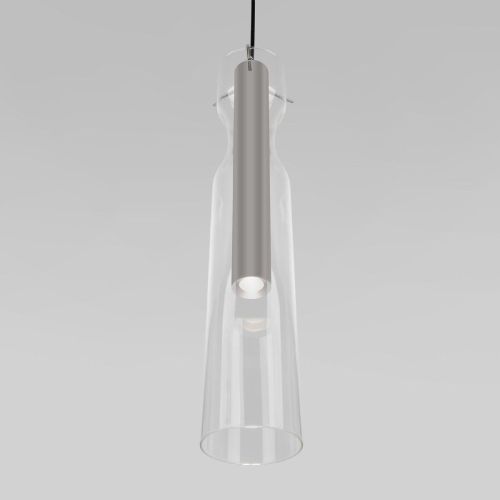 Подвесной светодиодный светильник Eurosvet Swan 50253/1 Led графит