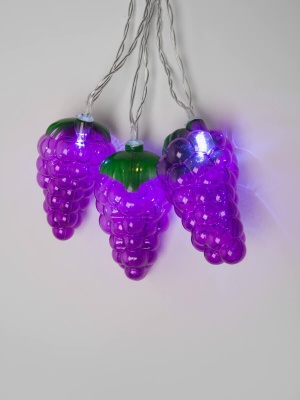 Светодиодная гирлянда Uniel Виноград белый ULD-S0400-010/STB/2AA White IP20 Grapes UL-00003392