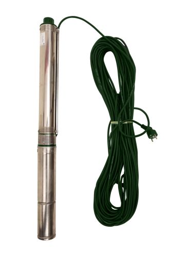 Насос для скважины Oasis SN-45/55 250 Вт глубинный насос скважинный, погружной, центробежный, расход 45 л/мин, напор 55 м, размеры 75*887 мм