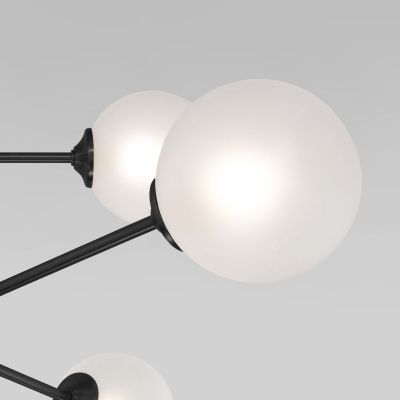 Подвесная люстра Eurosvet Volver 50383 черный Smart