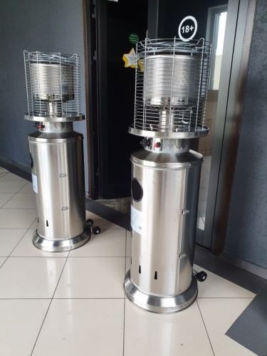 Уличный газовый обогреватель WWT 13H Stainless steel