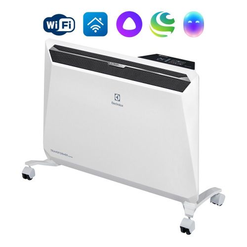 Инверторный конвектор Electrolux Rapid Transformer с блоком управления и шасси ECH/R-1500 T-TUI4 с WI-FI, 10 ступеней мощности