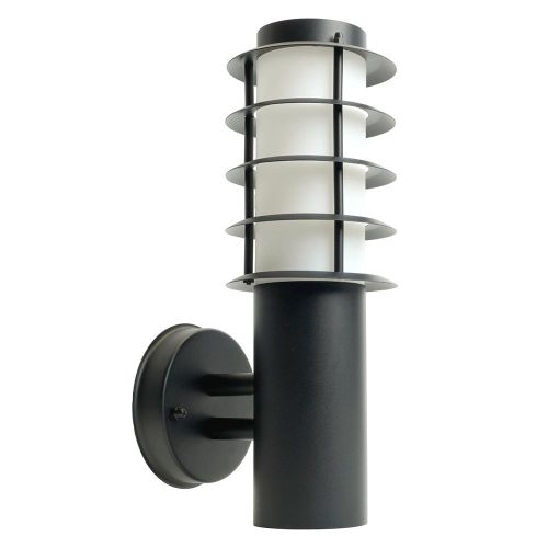 Светильник садово-парковый Feron DH046-B, Техно на стену, 18W E27 230V, черный 51526