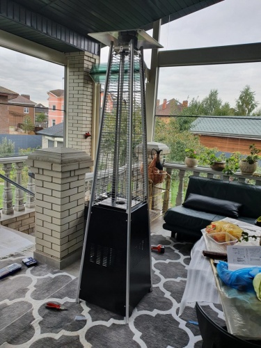 Уличный газовый обогреватель WWT 13I Black