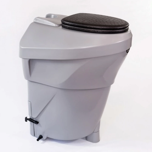 Компостный туалет Rostok серый 230 л., для дачи, торфяной, компостирующий