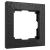Рамка Werkel Hammer на 1 пост черный W0012408 4690389163364 Рамка Werkel Hammer на 1 пост черный W0012408 4690389163364