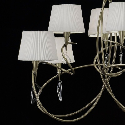 Подвесная люстра Mantra Mara Antique Brass 1634