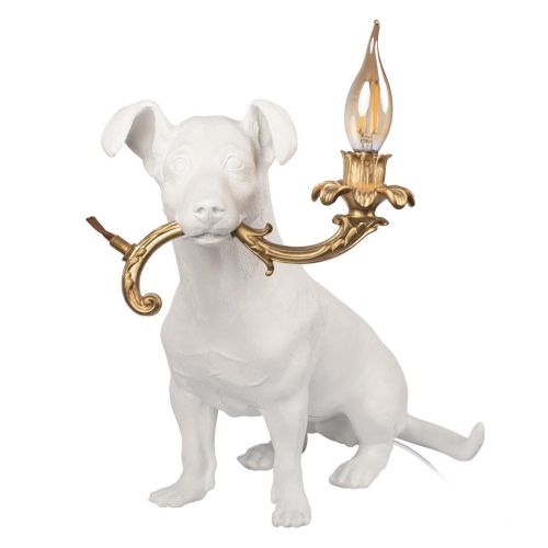 Настольная лампа Loft IT Dog 10312 White Настольная лампа Loft IT Dog 10312 White