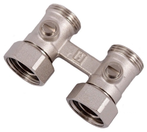 Узел нижнего подключения радиатора 3/4