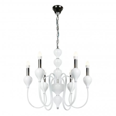 Подвесная люстра iLamp Lady 88003-6 WH Подвесная люстра iLamp Lady 88003-6 WH