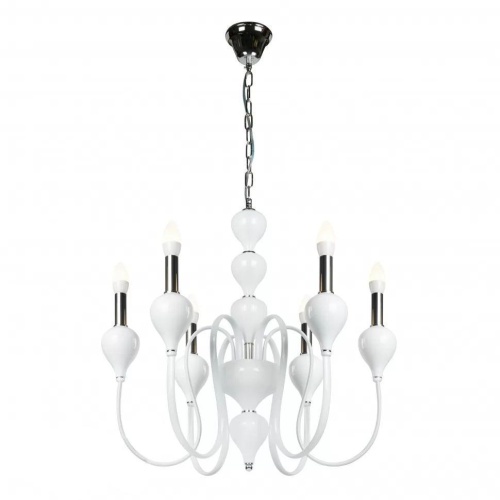 Подвесная люстра iLamp Lady 88003-6 WH Подвесная люстра iLamp Lady 88003-6 WH