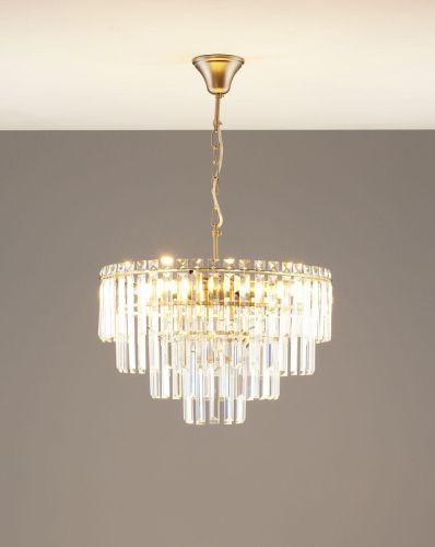 Подвесная люстра Moderli Crystal V10738-9P