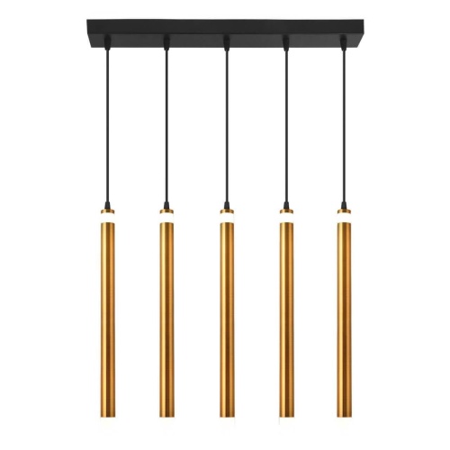 Подвесной светильник Eurosvet 50133/5 LED бронза