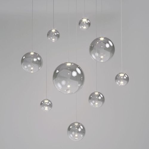 Подвесной светодиодный светильник Eurosvet Wonder 50232/1 Led дымчатый