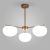 Подвесная люстра Eurosvet Like 30190/3 латунь