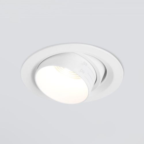 Встраиваемый светодиодный светильник Elektrostandard Zoom 9919 LED 10W 3000K белый a064031 Встраиваемый светодиодный светильник Elektrostandard Zoom 9919 LED 10W 3000K белый a064031