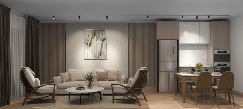 Трековый светодиодный светильник Denkirs DK8007-BK