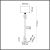Торшер Odeon Light Modern Bagel 5410/1FA