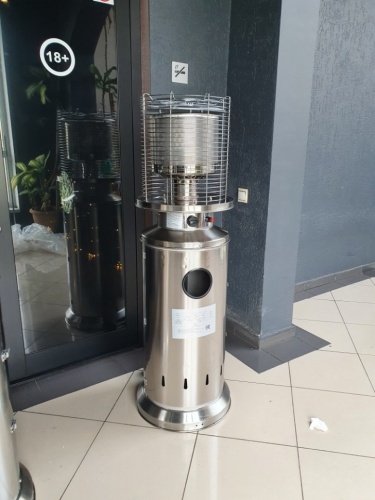 Уличный газовый обогреватель WWT 13H Stainless steel