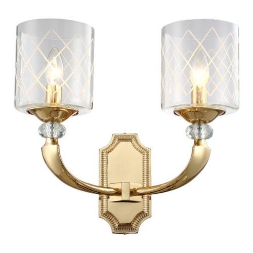 Бра Crystal Lux Gracia AP2 Gold