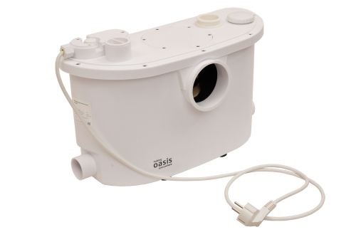 Канализационный насос с измельчителем Oasis ST-600 для унитаза, для кухни, для душа, для биде, для раковины