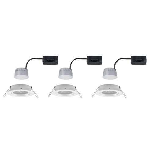 Встраиваемый светодиодный светильник Paulmann Nova (3 шт.) 93485