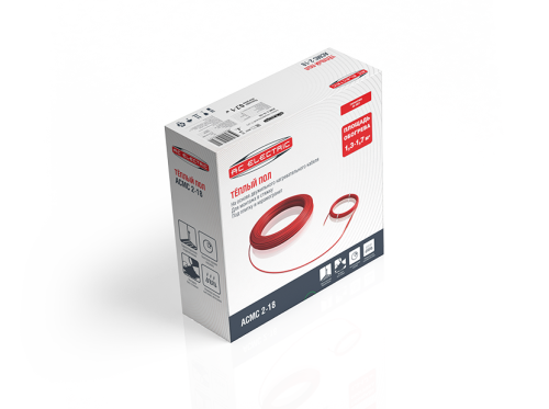 Кабель нагревательный AC ELECTRIC ACMC 2-18-1350 (комплект теплого пола)