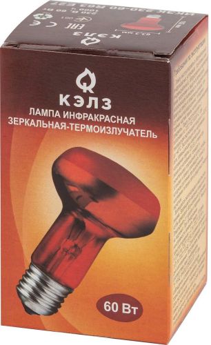 Лампа инфракрасная ЭРА E27 60 Вт для обогрева животных и освещения ИКЗК 230-60 Вт R63 Е27 Б0057281 Лампа инфракрасная ЭРА E27 60 Вт для обогрева животных и освещения ИКЗК 230-60 Вт R63 Е27 Б0057281